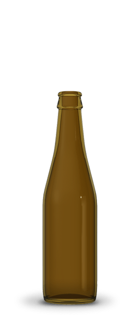 Botella cerveza 33 cl | Vidrio topacio | Apolo
