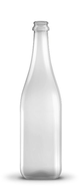 Botella espumoso 75 cl | Vidrio blanco | Espumosos Natura