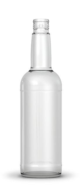 Botella licor 70 cl | Vidrio blanco | Jerezana