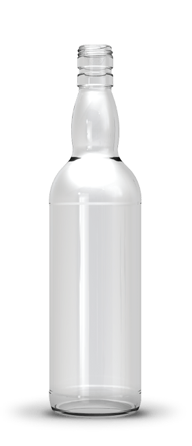 Botella licor 70 cl | Vidrio blanco | Whisky Ligera