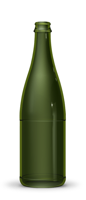 Bottles for sparkling 75 cl | oscuro glass | Cidre