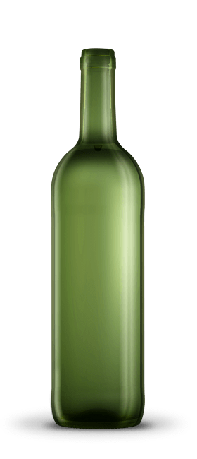 Glass bottles for wine