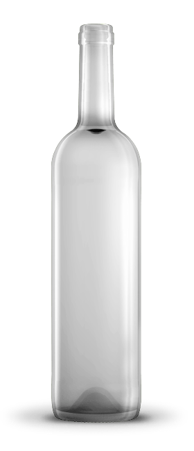 Botella Bordelesa 75 cl | Vidrio blanco | BD Lux Natura