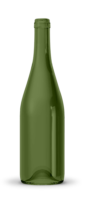 Botella Borgoña 75 cl | Vidrio oscuro | BG Nova Natura