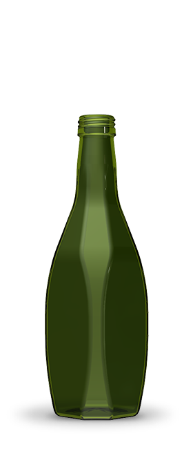 Bouteille huile d’olive 50 cl | Verre vert champagne | Quartz