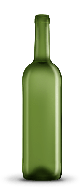 Bouteille Plastique PET 250ML Bordelaise Verte - La douceur de la nature,  le style de la ville - Col 22H30